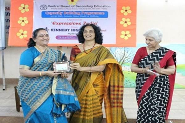 Principal Mrs. Vasanthy Parasuraman was selected by the CBSE as Master Trainer for Continuous and Comprehensive Evaluation. She has been appointed as Observer to oversee the life skills co scholastic programmes.