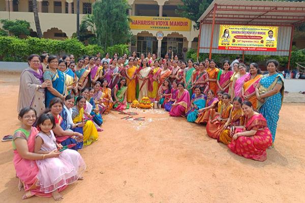 Sahasra Sheersha Devi Mandal  Foundation Day celebrated at MVM Hyderabad.